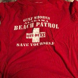Gulf Shores life guard t shirt